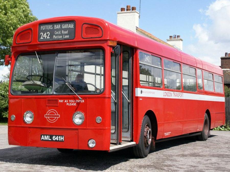AEC Merlin 4P2R MCW (B50F) '1969
